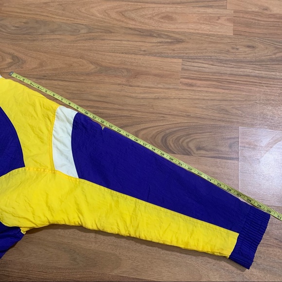 Vintage 90s Minnesota Vikings NFL Football APEX One Sports Jacket Men’s Medium - Picture 10 of 12